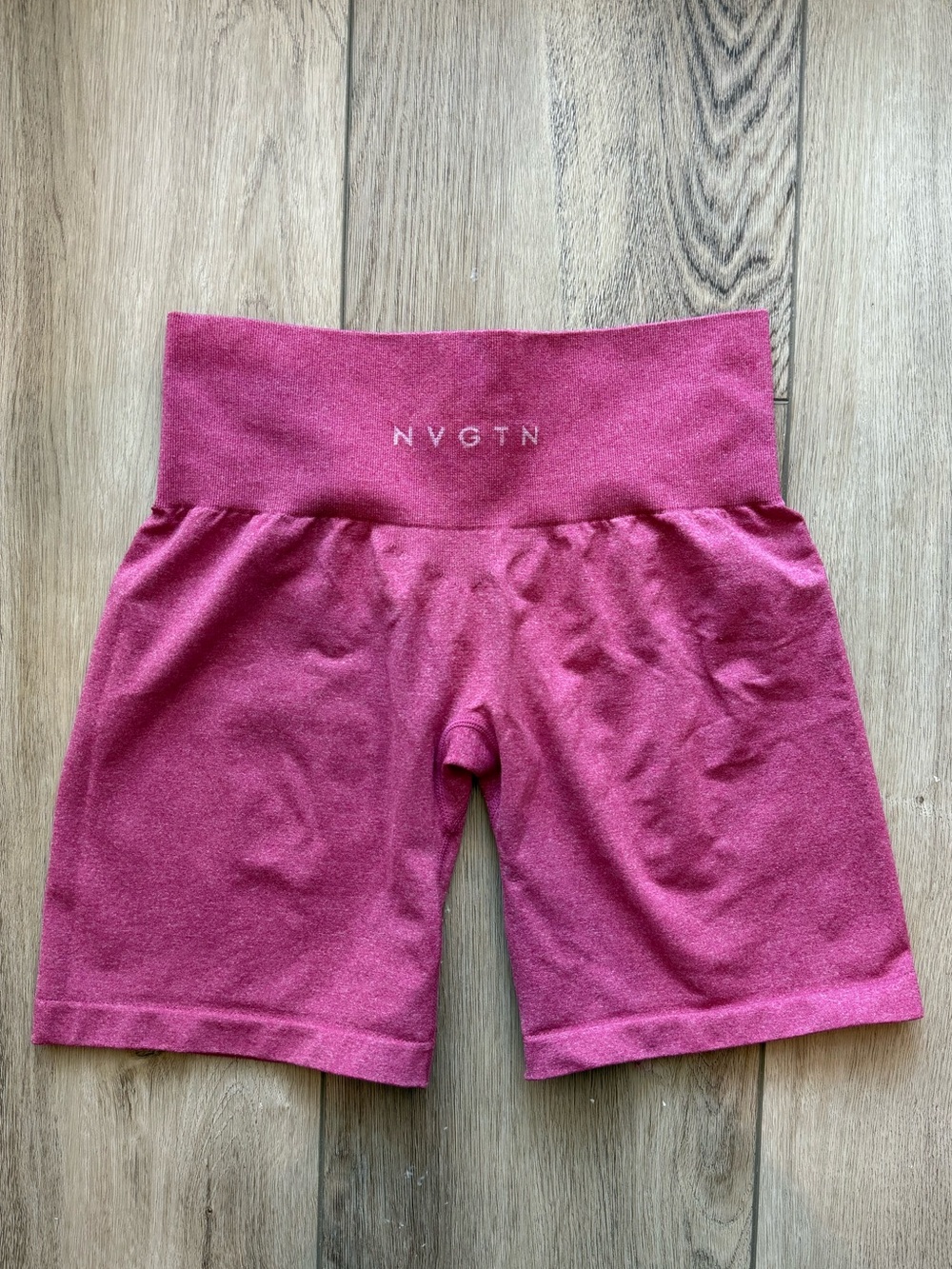 NVGTN Women’s High-Waist Pink Athletic Shorts
